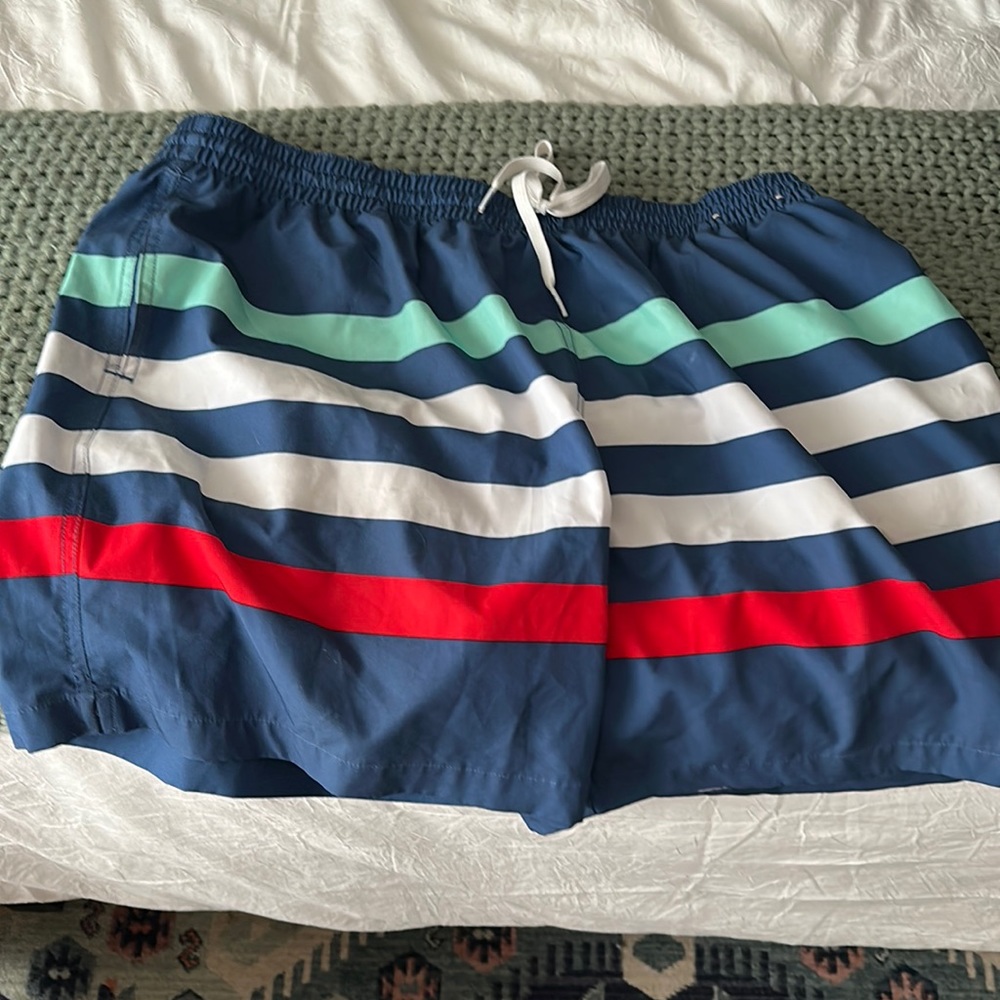 chubbier brand swim suite size 2xl purchase the wrong size on a trip worn twice.